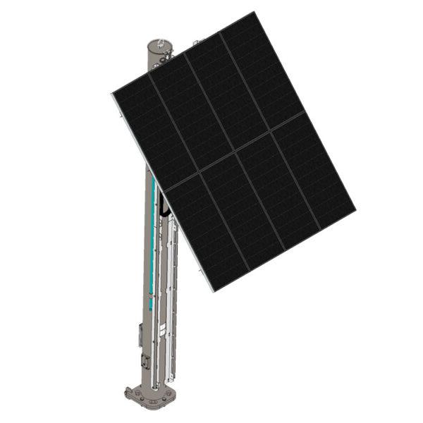 Solar Monopole, 20’ – 8 Module