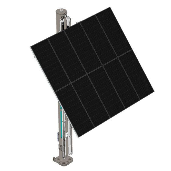 Solar Monopole, 20’ – 10 Module